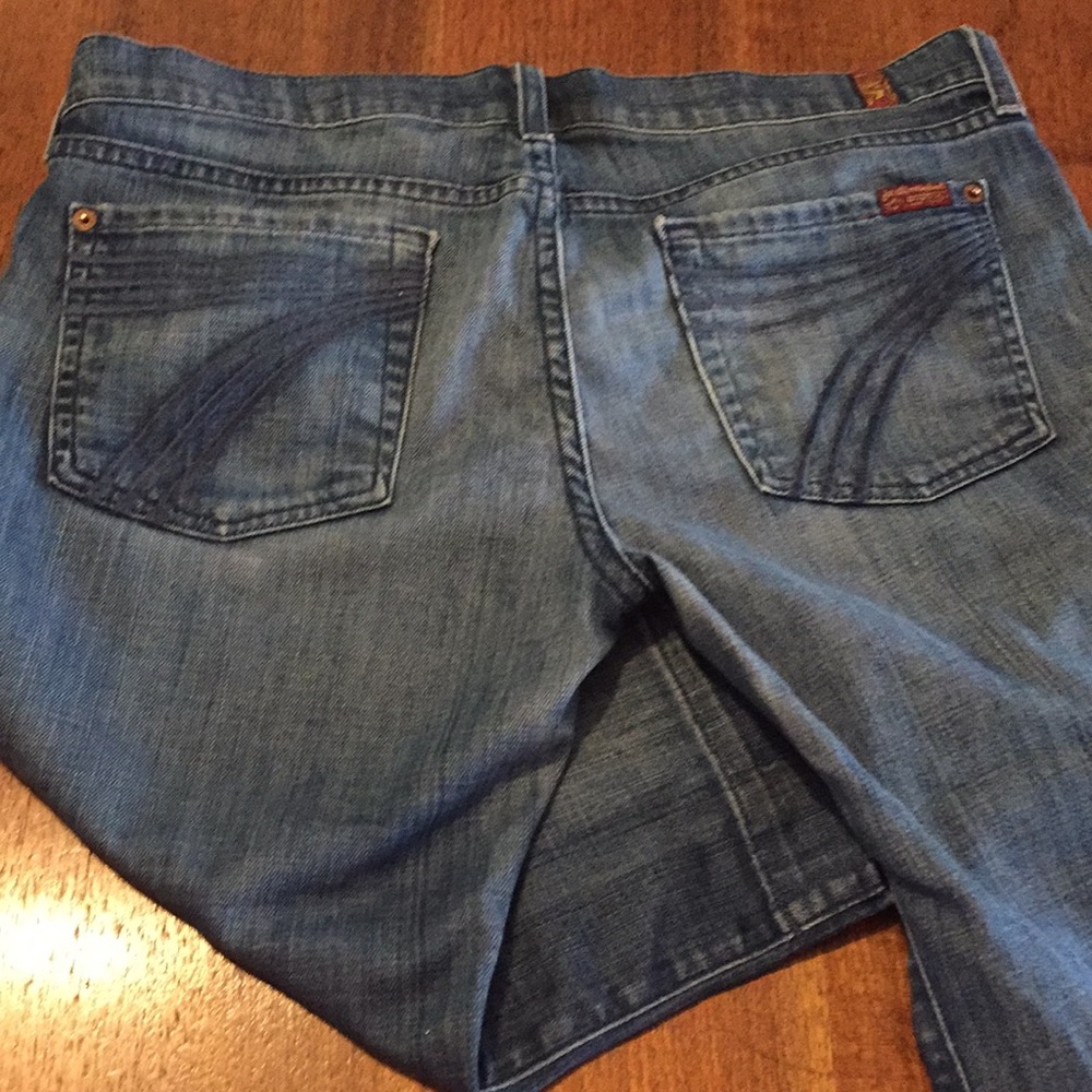 7for all mankind cropped